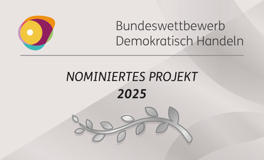 Bundeswettbewerb Demokratisch Handeln - Nominiertes Projekt 2025